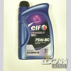 Масло трансмиссионное ELF Tranself NFJ 75W80 GL-4+ (1 л) ELF (Франция), для Рено Логан / Сандеро