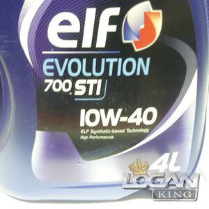 Масло моторное ELF EVOLUTION 700 STI 10W40 (4 л) п/синтетика ELF (Франция), для Рено Логан / Сандеро