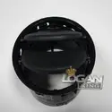 Дефлектор вентиляции с ободком (черный) Renault оригинал (Франция), аналог 687606360R, для Рено Логан / Сандеро