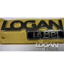 Эмблема "Logan 1,6" задняя Renault оригинал (Франция), аналог 6001548303, для Рено Логан / Сандеро